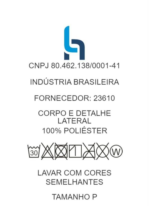 Alma Dolce - Shorts Preto/Rosa Neon com Frisos Contrastantes 4