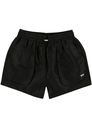 Malwee - Shorts Reto com Bolso Preto - MALWEE