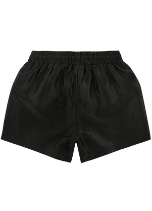 Malwee - Shorts Reto com Bolso Preto - MALWEE