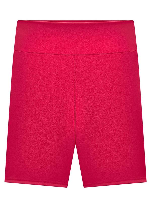 Enfim - Shorts Rosa Escuro Justo Recicle