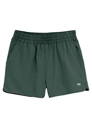 Malwee - Shorts Runner Bolso Active Verde Petróleo - MALWEE