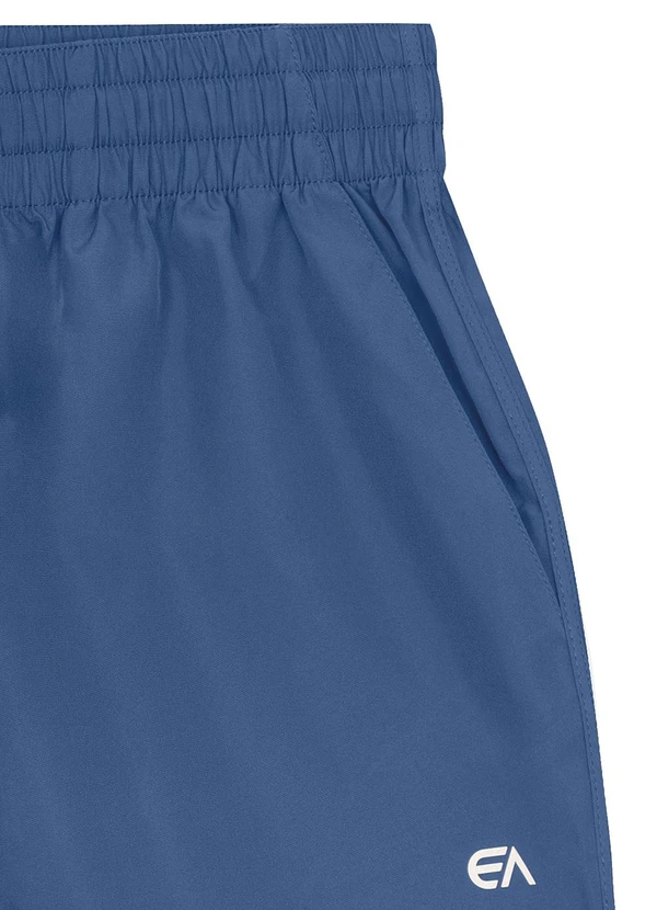 Enfim - Shorts Runner com Refletivo Active Azul 2