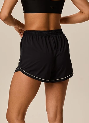Malwee - Shorts Runner Dry Fit Active Preto - MALWEE