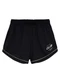 Malwee - Shorts Runner Dry Fit Active Bordô - variação: Preto
