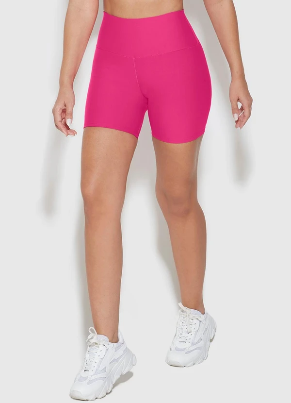 Enfim - Shorts Uv Feminino Active Rosa