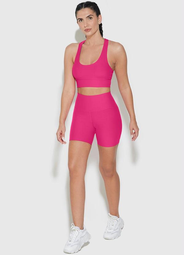 Enfim - Shorts Uv Feminino Active Rosa 3