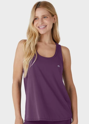 Enfim - Blusa Nadador Dry Active Roxo - ENFIM