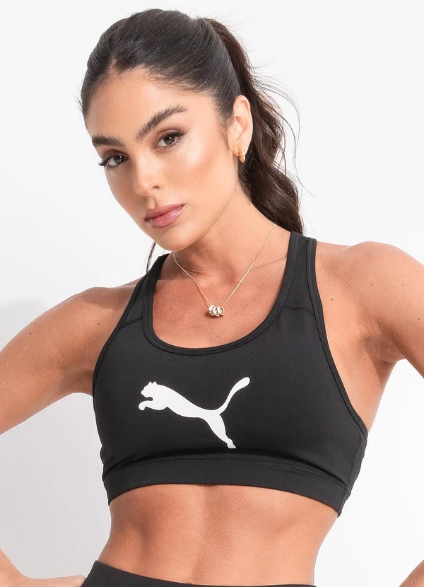 Puma - Top 4keeps Bra M Preto