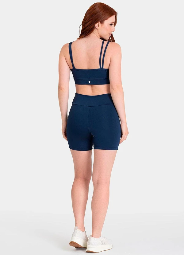 Closy - Top Alças Duplas Prisma Marinho 4