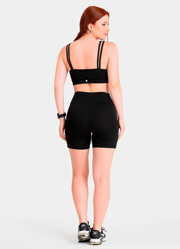 Closy - Top Alças Duplas Prisma Preto 3