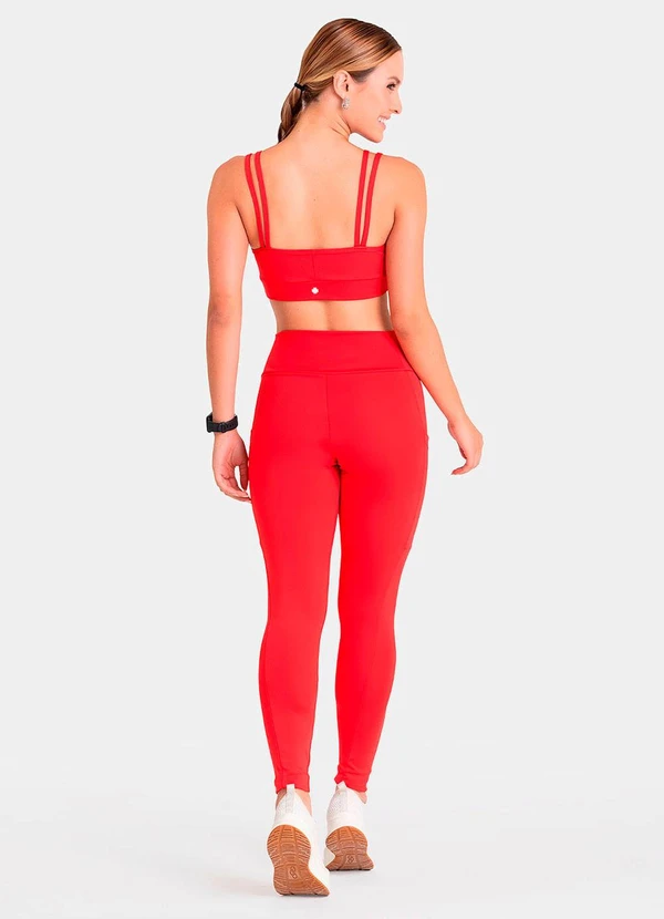 Closy - Top Alças Duplas Prisma Vermelho 4