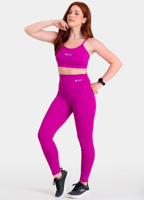 Closy - Top Alças Finas Energy Fúcsia 3