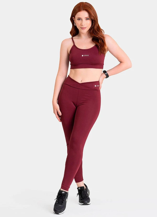 Closy - Top Alças Finas Energy Rubro 3