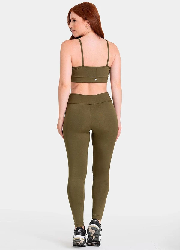 Closy - Top Alças Finas Energy Verde Escuro 4