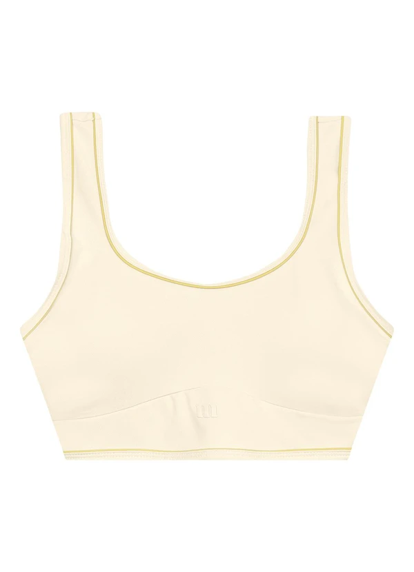 Malwee - Top Anatômico Uv50+ Active Off White