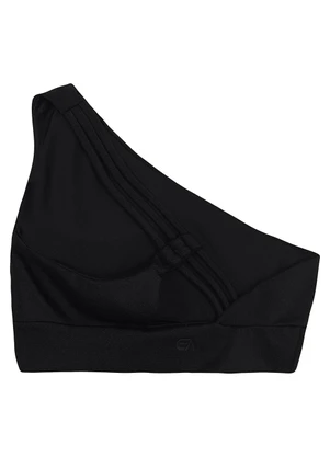 Enfim - Top Assimétrico Strappy Dry Active Preto - ENFIM