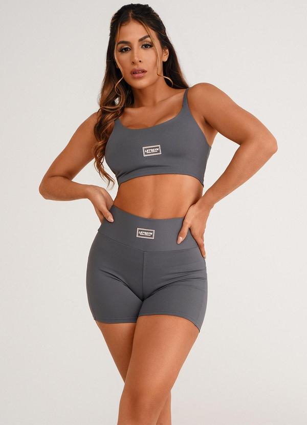 Lets Gym - Top Basic Colors Cinza 6
