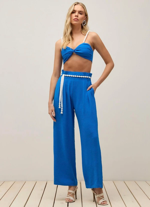 Carlota Costa - Top Bolas Azul 3