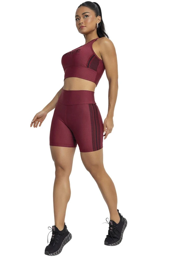 Jancris - Top Bordô em Malha com Elastano 7