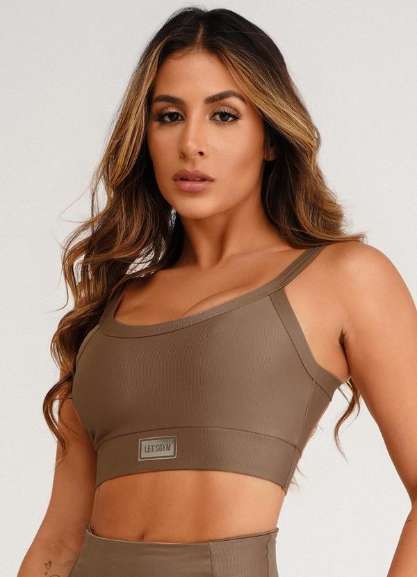 Lets Gym - Top Bright Marrom
