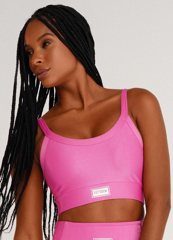 Lets Gym - Top Bright Rosa