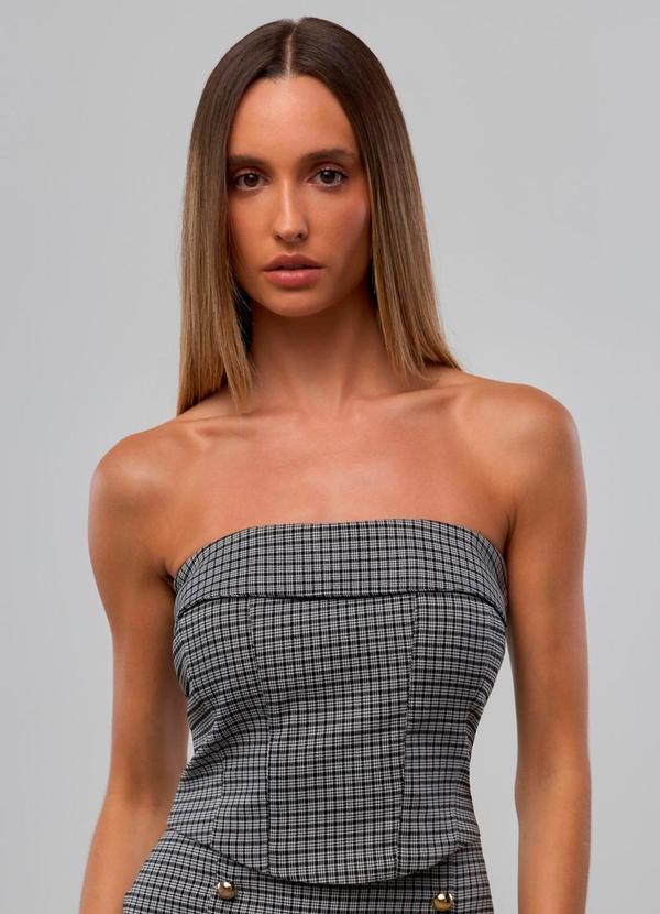 Carlota Costa - Top Corcelet Preto 1