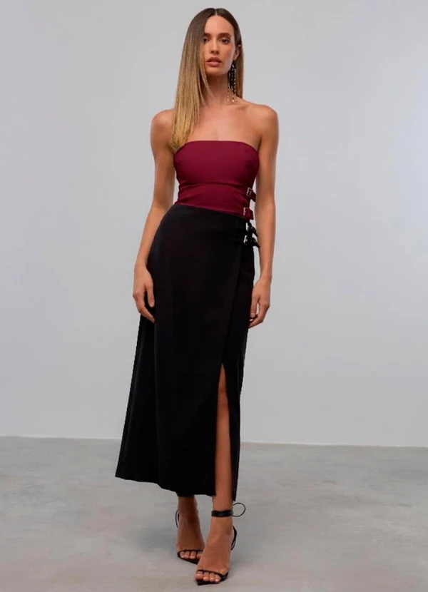 Carlota Costa - Top Corselet Vermelho 2