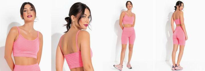 Top de Al�as Rosa Neon