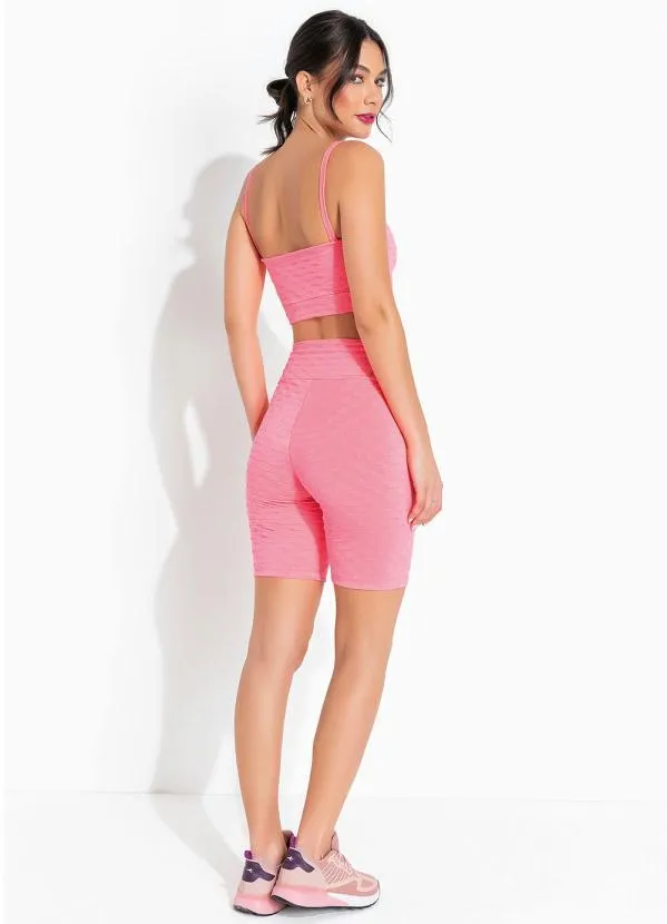 Alma Dolce - Top de Alças Rosa Neon 4