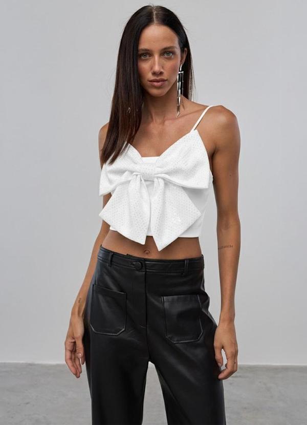 Carlota Costa - Top de Laço Branco 2