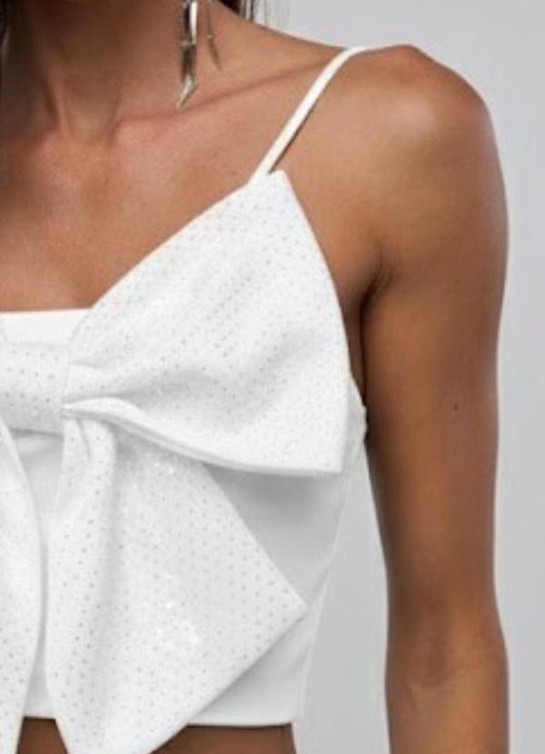 Carlota Costa - Top de Laço Branco 3