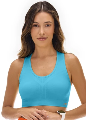 Zee Rucci - Top Discovery Dupla Face Azul|Antúrio Azul - ZEE RUCCI