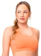 Zee Rucci - Top com Bojo Removível sem Costura Verde - variação: Laranja