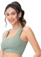 Zee Rucci - Top Efeito Ribana com Bojo Removível Magic Azul - variação: Verde