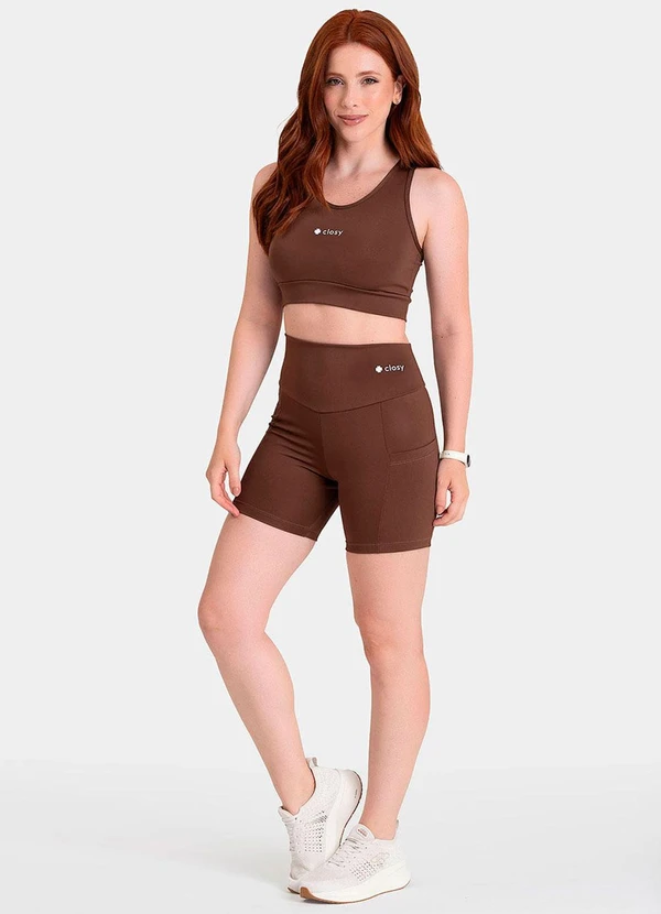 Closy - Top Essential Nadador Marrom 3