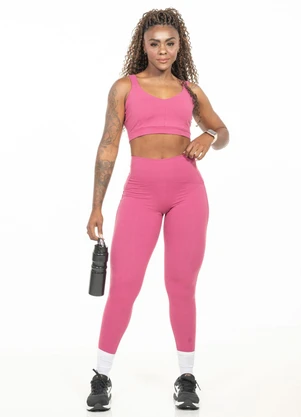Cobertura - Top Feminino com Alça Dupla Rosa - COBERTURA
