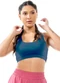 Cobertura - Top Feminino Fitness Rosa - variação: Azul