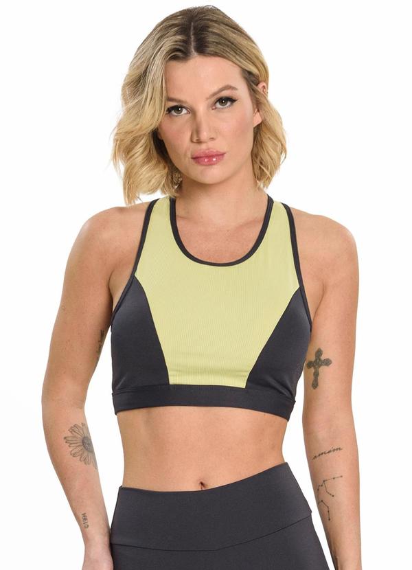 Endless - Top Feminino Fitness Cinza