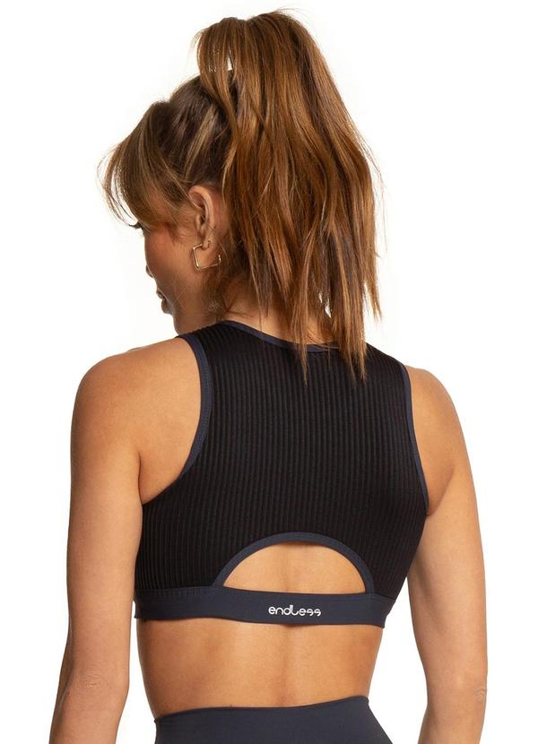 Endless - Top Feminino Fitness Preto 2