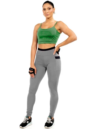Cobertura - Top Feminino Fitness Verde - COBERTURA
