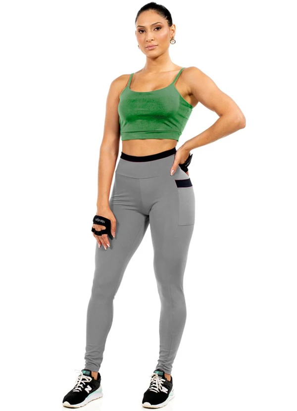 Cobertura - Top Feminino Fitness Verde 2