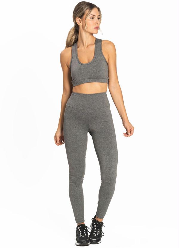 Rovitex - Top Feminino Liso Ftk Cinza 3