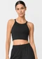 Rovitex - Top Feminino Nadador Fitness Poliamida Bege - variação: Preto