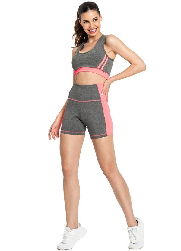 Rovitex - Top Feminino Nadador Ftk Fitness Cinza 3