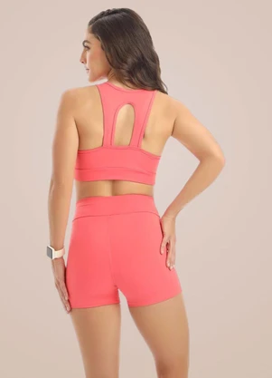 Endorfina - Top Feminino Poliamida Zt Laranja - ENDORFINA