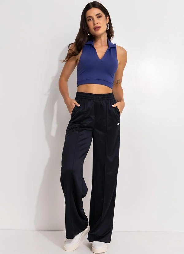 Fila - Top Feminino Tennis Match Azul 3