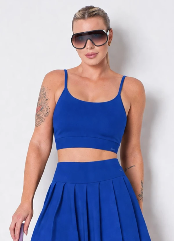 Hay Fit - Top Fernanda Azul Luxo