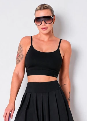 Hay Fit - Top Fernanda Preto - HAY FIT
