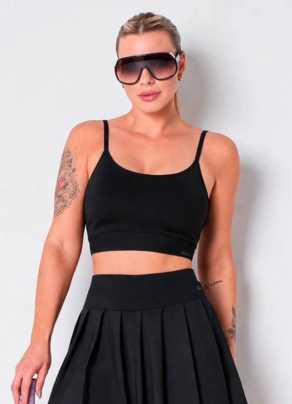 Hay Fit - Top Fernanda Preto