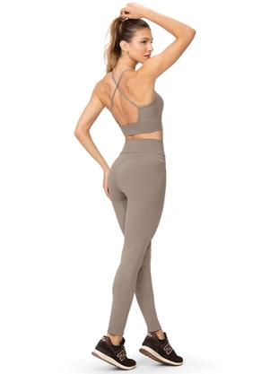 Zee Rucci - Top Fitness Compression Cinza - ZEE RUCCI